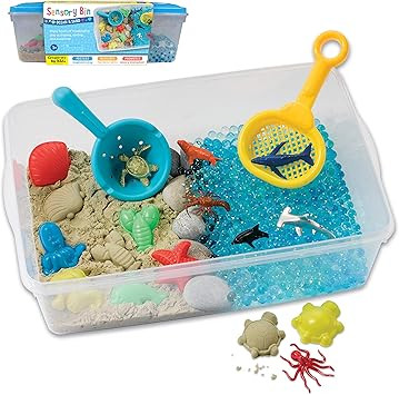 Creativity for Kids Sensory Bin: Ocean and Sand - Fine Motor and Sensory Toys for Kids | Amazon (US)