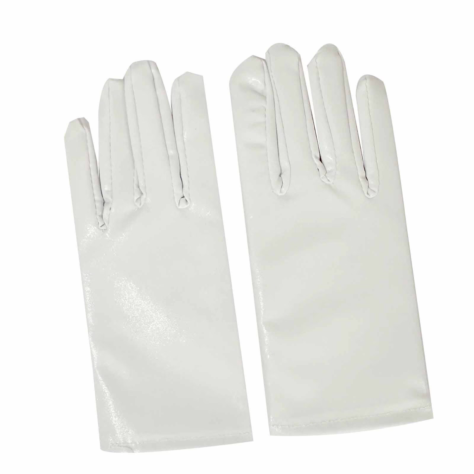 TEAJOPSUU Faux Leather for Women Long Arm Warmer Dress Up Mitten Gloves Elastic Breathable Hallow... | Walmart (US)
