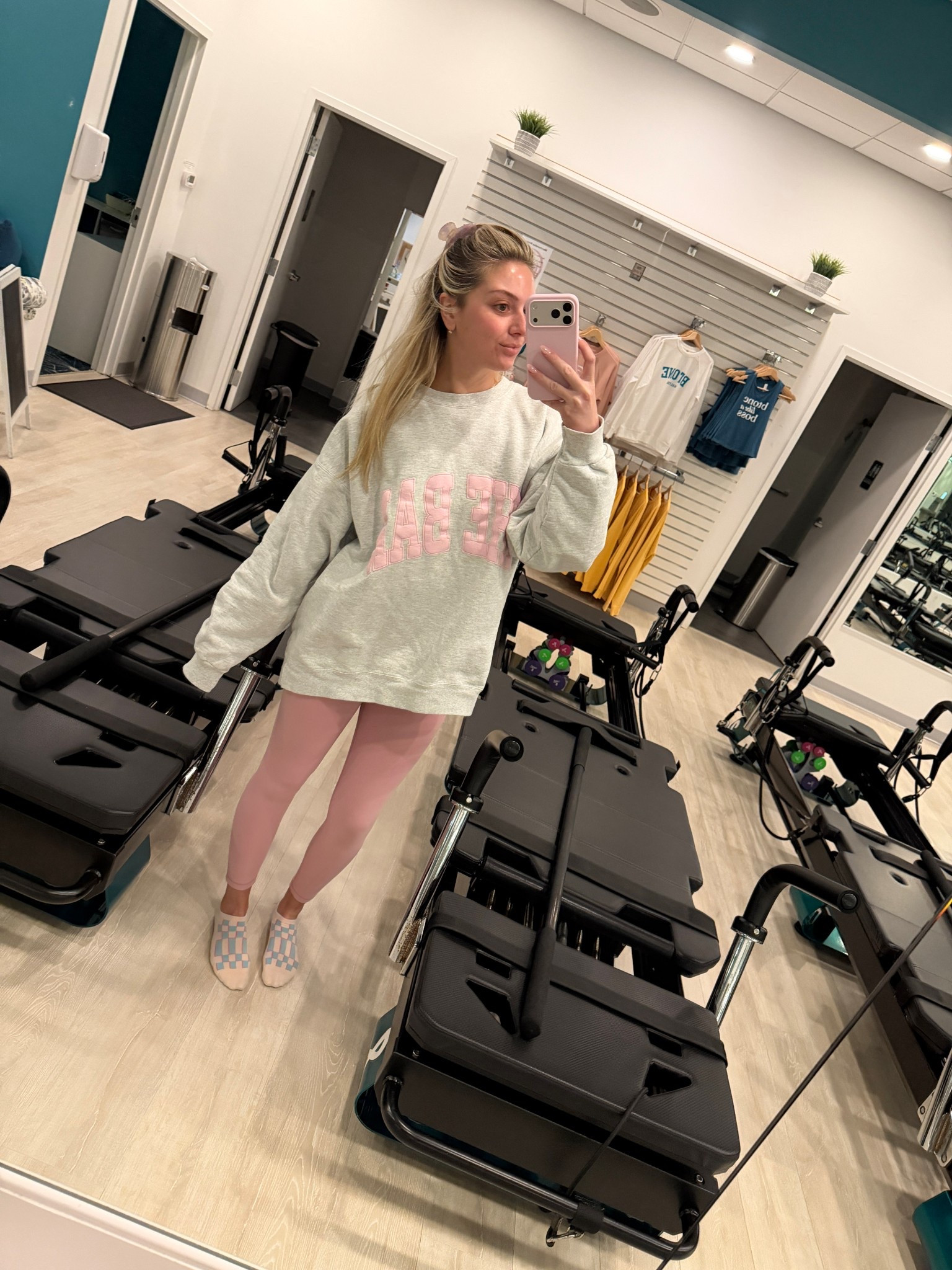 Pilates outfit of the day! Some links  provided are exact product in similar colors. 

#LTKfitnessgoals #LTKActive #LTKootd