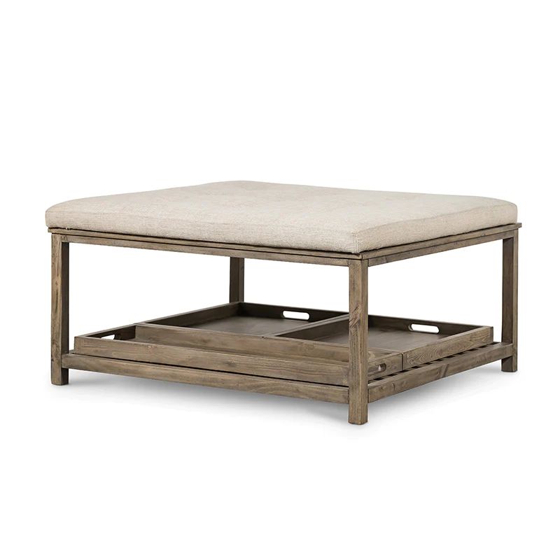 Wallace Upholstered Square Coffee TableDefault Title | France and Son