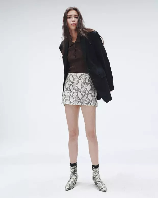 Emerson Leather Skirt | rag & bone