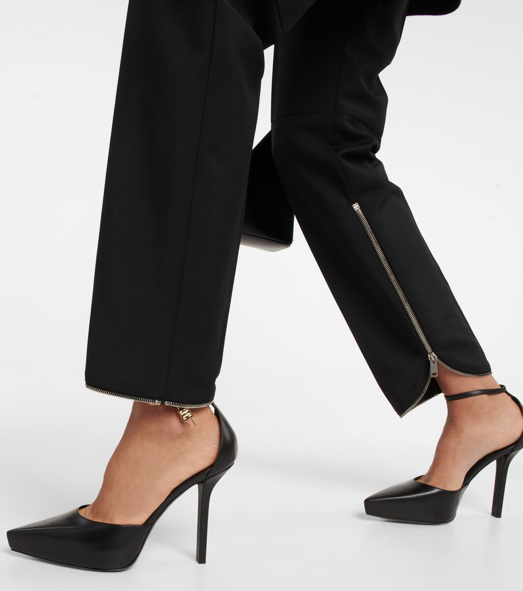 G Lock leather platform pumps | Mytheresa (US/CA)