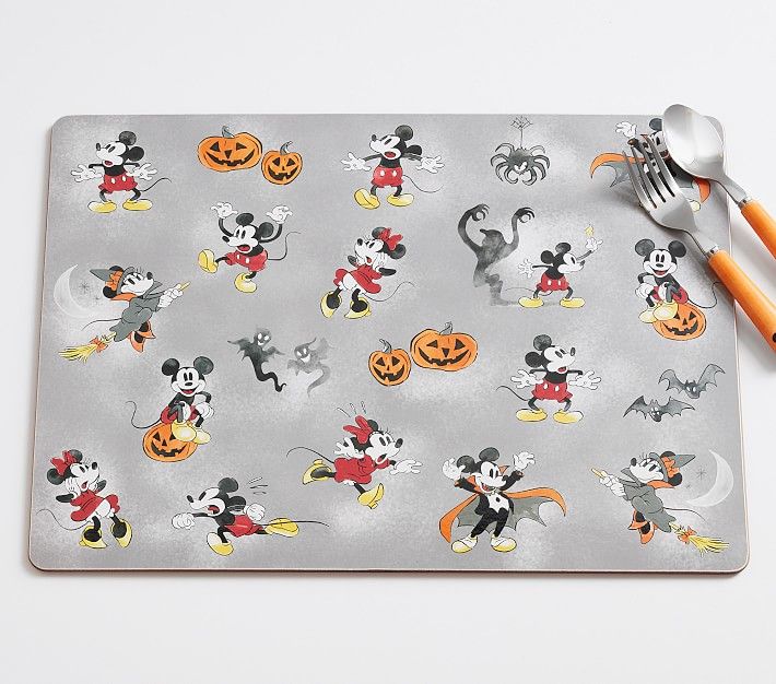 Disney Mickey Mouse Halloween Placemat | Pottery Barn Kids
