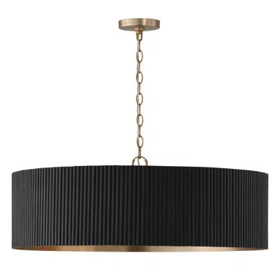 Donovan 4 - Light Dimmable Drum Chandelier | Wayfair North America