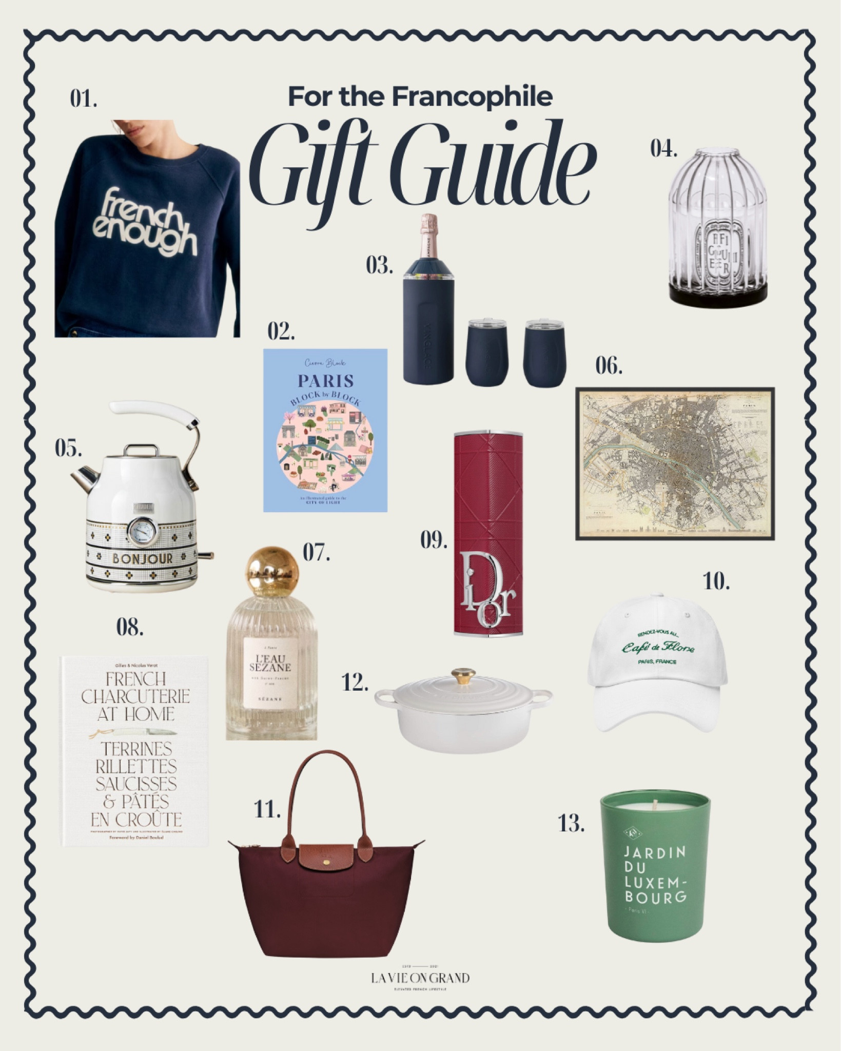 Francophile Gift Guide 
For the person who loves everything French. 


#LTKHoliday #LTKGiftGuide