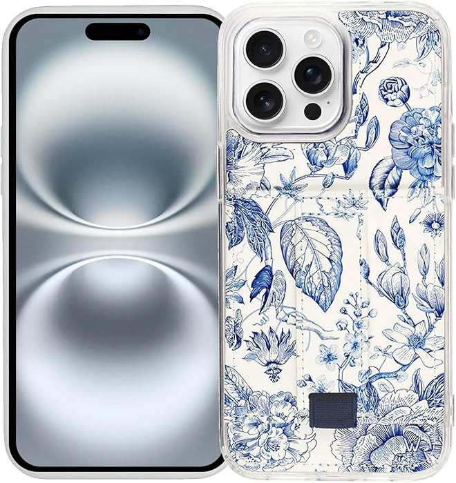 Walli Cases for iPhone 16 Pro Case Aesthetic Wallet Phone Case Card Holder, Securely Holds up to ... | Amazon (US)