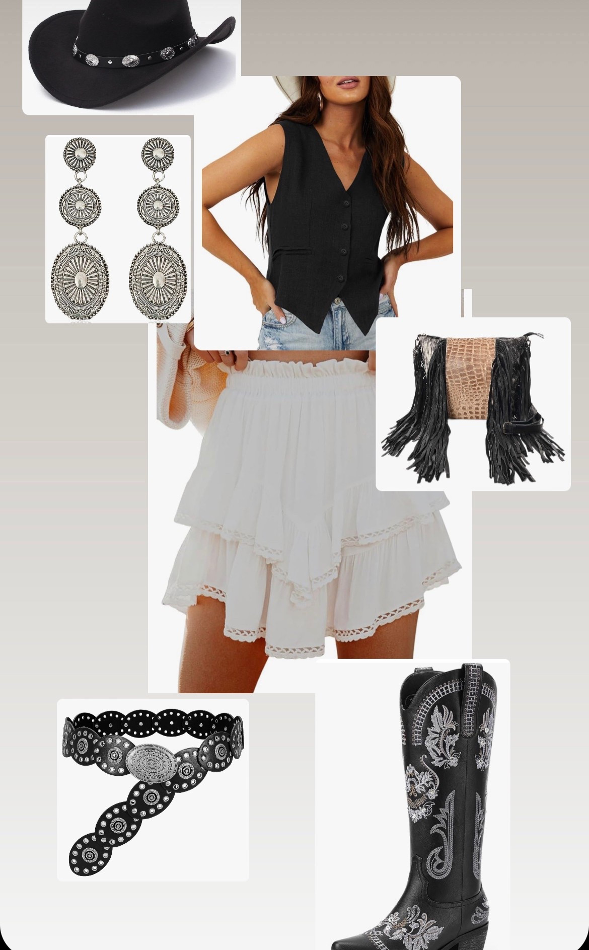 What a perfect country concert outfit?! 

#LTKOver40 #LTKStyleTip #LTKShoeCrush