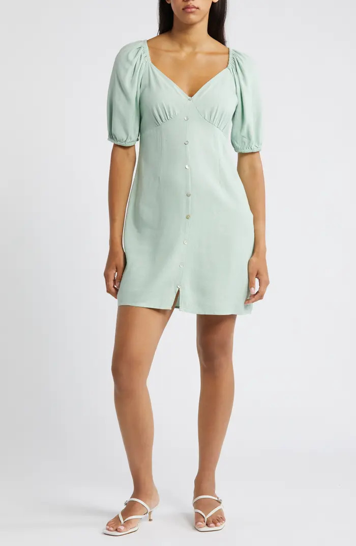 VERO MODA Mymilo Mini Shirtdress | Nordstrom | Nordstrom