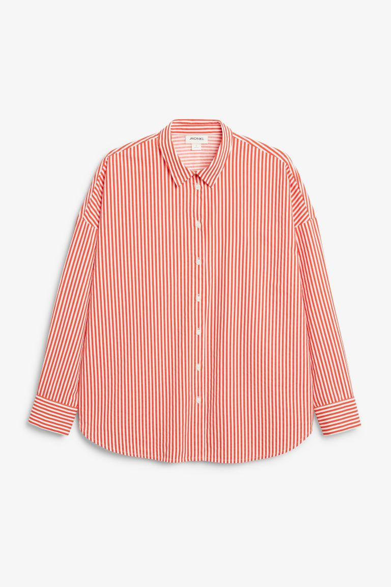 Oversized katoenen blouse | H&M (DE, AT, CH, NL, FI)