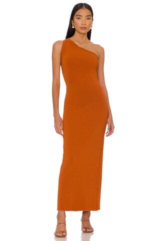 The Line by K Avalon Dress in Rust from Revolve.com | Revolve Clothing (Global)