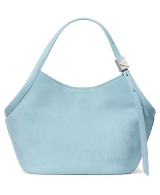 kate spade new york Deco Medium Suede Tulip Tote Bag - Market Purple | Macy's
