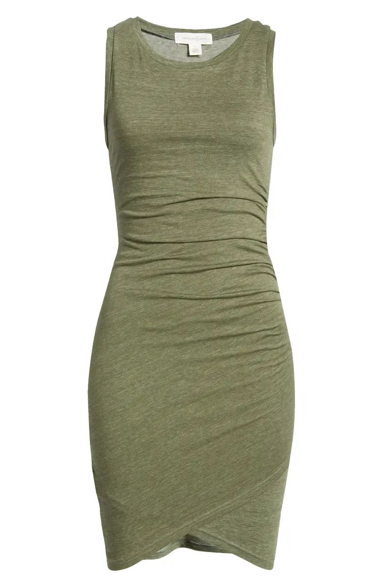 Ruched Side Sleeveless Dress | Nordstrom