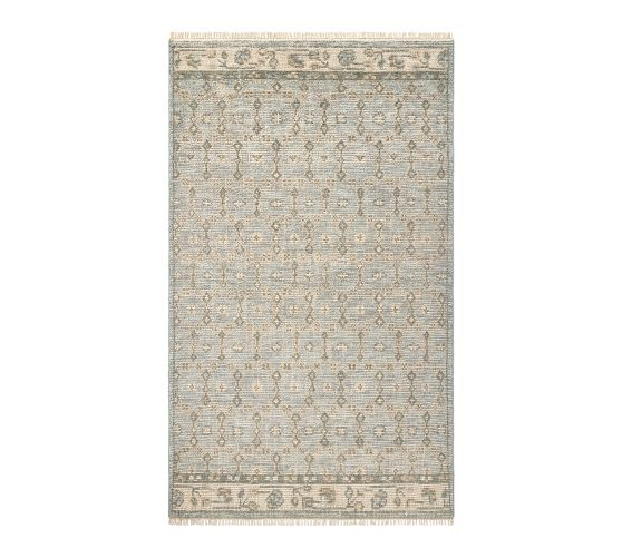 Lydia Hand-Knotted Wool Rug | Pottery Barn (US)