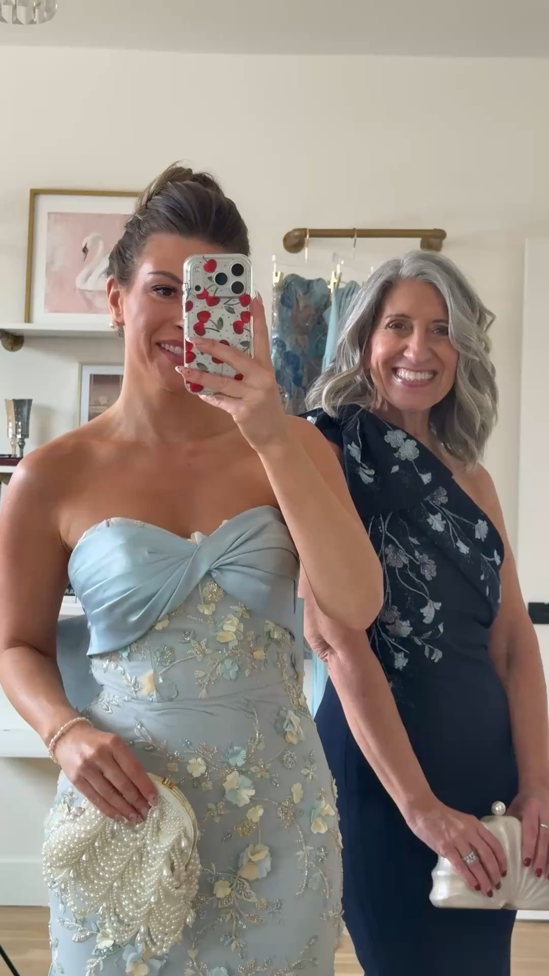 Mom and me wedding guest and spring formal event dresses blue floral and one shoulder dress

I'm wearing my usual small/2
Mom wears a medium/6

Wedding guest
Formal event
Black tie
Mother of the bride
Floral
Metallic
Special occasion
Spring event

#LTKSeasonal #LTKootd #LTKWedding