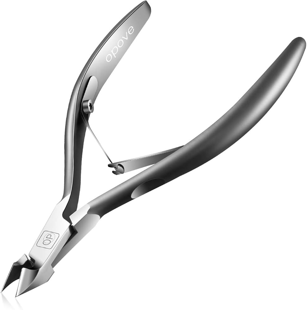Cuticle Trimmer 3/4 Jaw Extremely Sharp Cuticle Nippers Scissors Stainless Steel Clippers Cutter ... | Amazon (US)