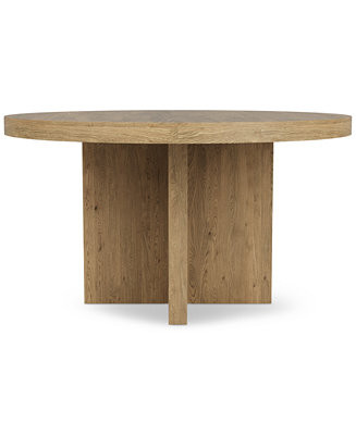 Davie Round Dining Table - Macy's | Macy's