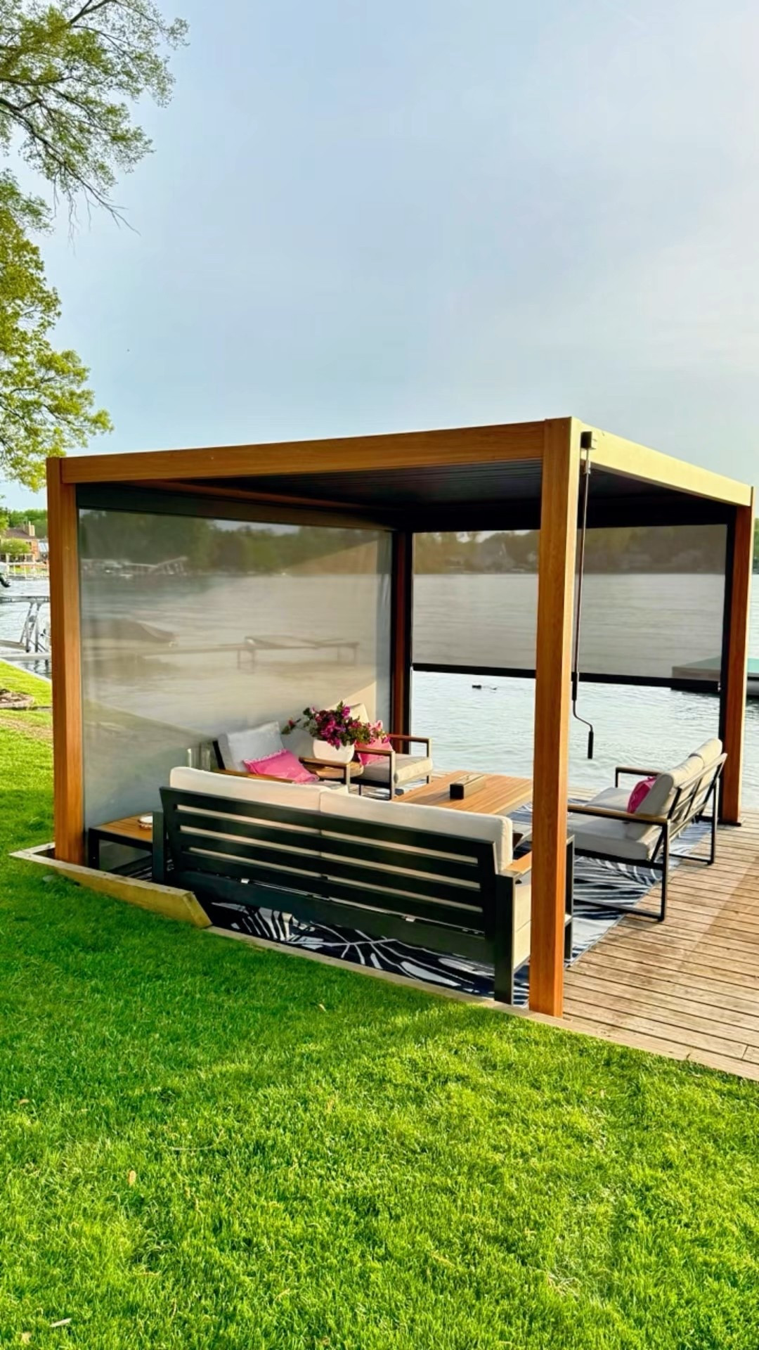 The Outdoor Living Hack you Didn’t Know you Needed

Comment YES SHOP to get more info (must be following me to get DM) or find it under in my AMZ storefront through the link in my bio! And bonus!!! You can use my Code: "TSKSMP05" for an additional 5% off on all 111s series pergolas 🙌🏻 

We put together this gorgeous pergola in under 2 hours — yes, you read that right. It’s super easy to assemble and completely changes the vibe of your outdoor space.

✨ The louvered top lets you control how much sun or shade you want — and even keeps the rain out when closed! 🌦️
✨ Pull-down screens help block harsh sunlight and add privacy, so you can enjoy your space all day long.
✨ It’s a total game-changer for outdoor living — perfect for morning coffee, family dinners, or summer nights with friends. 

If you’ve been thinking about upgrading your patio, this is your sign.  #miradoroutdoor #miradorpergola #moretoenjoy #OutdoorLivingGoals #PergolaUpgrade #BackyardOasis #EasyDIY #PatioInspo

#LTKSummerEdit #LTKHome