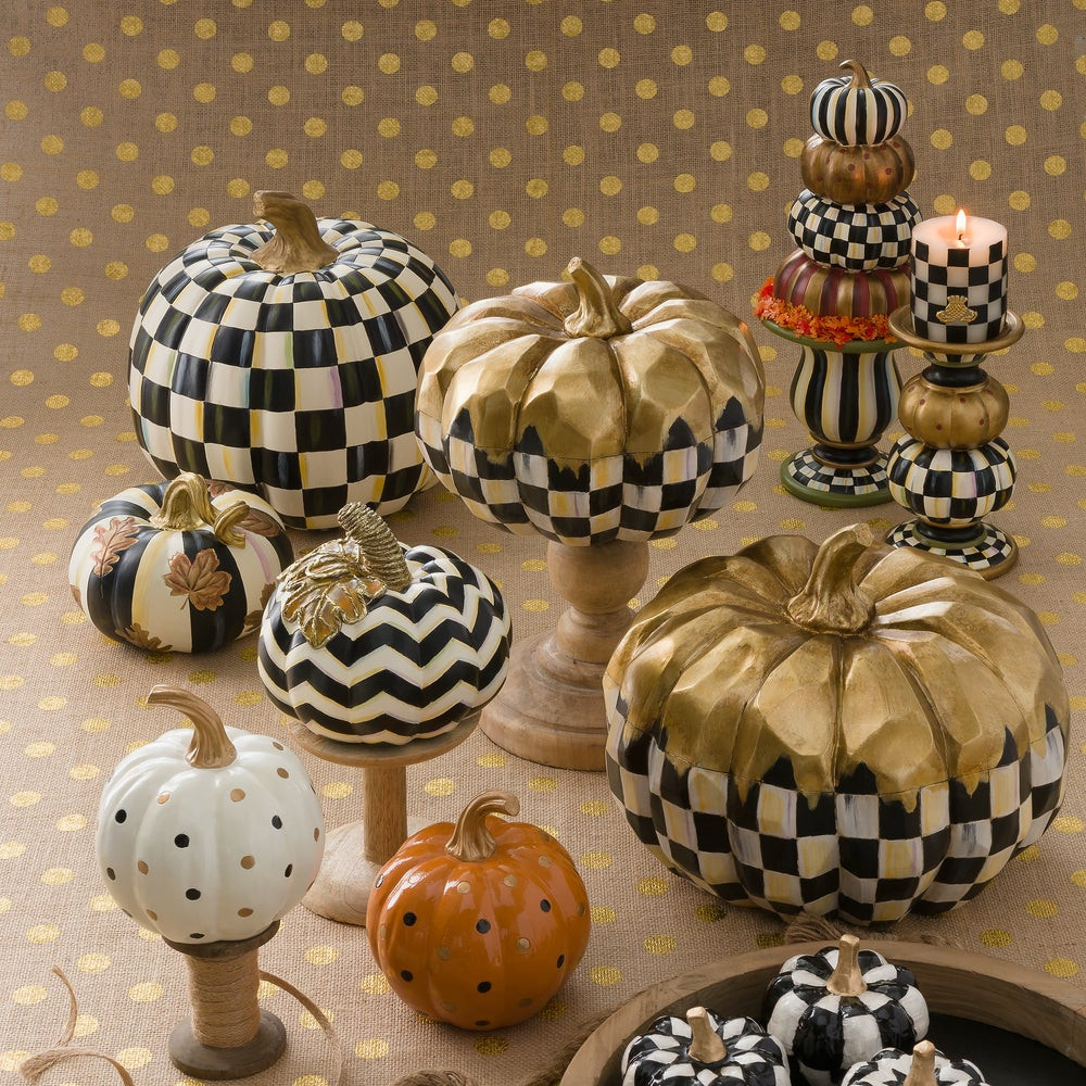 Tabletop Stacking Pumpkins | MacKenzie-Childs