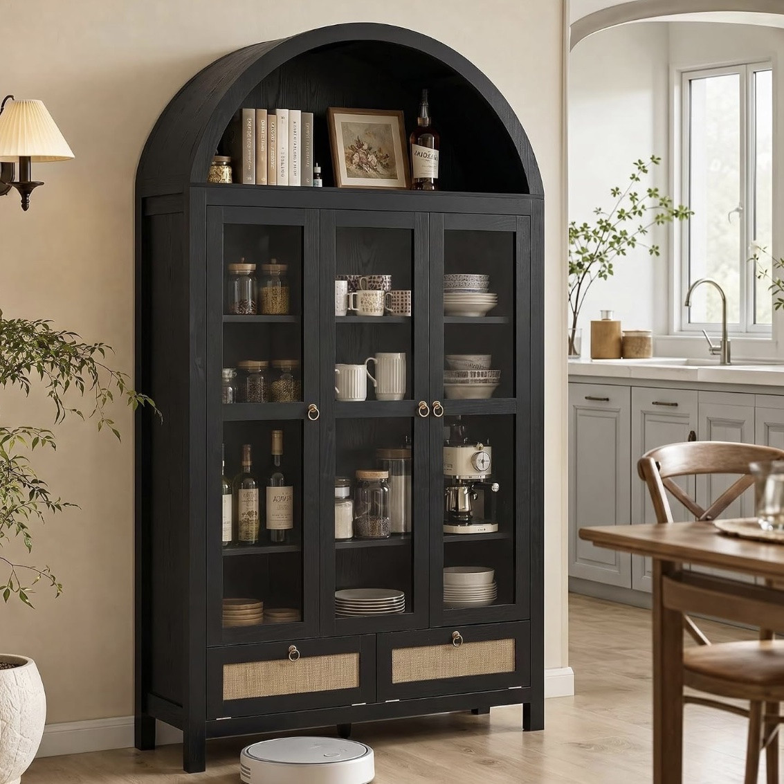 Arched cabinet

Perfect for your books, serve-ware etc. we loved the modern arched look.

#LTKSaleAlert #LTKU #LTKHome
