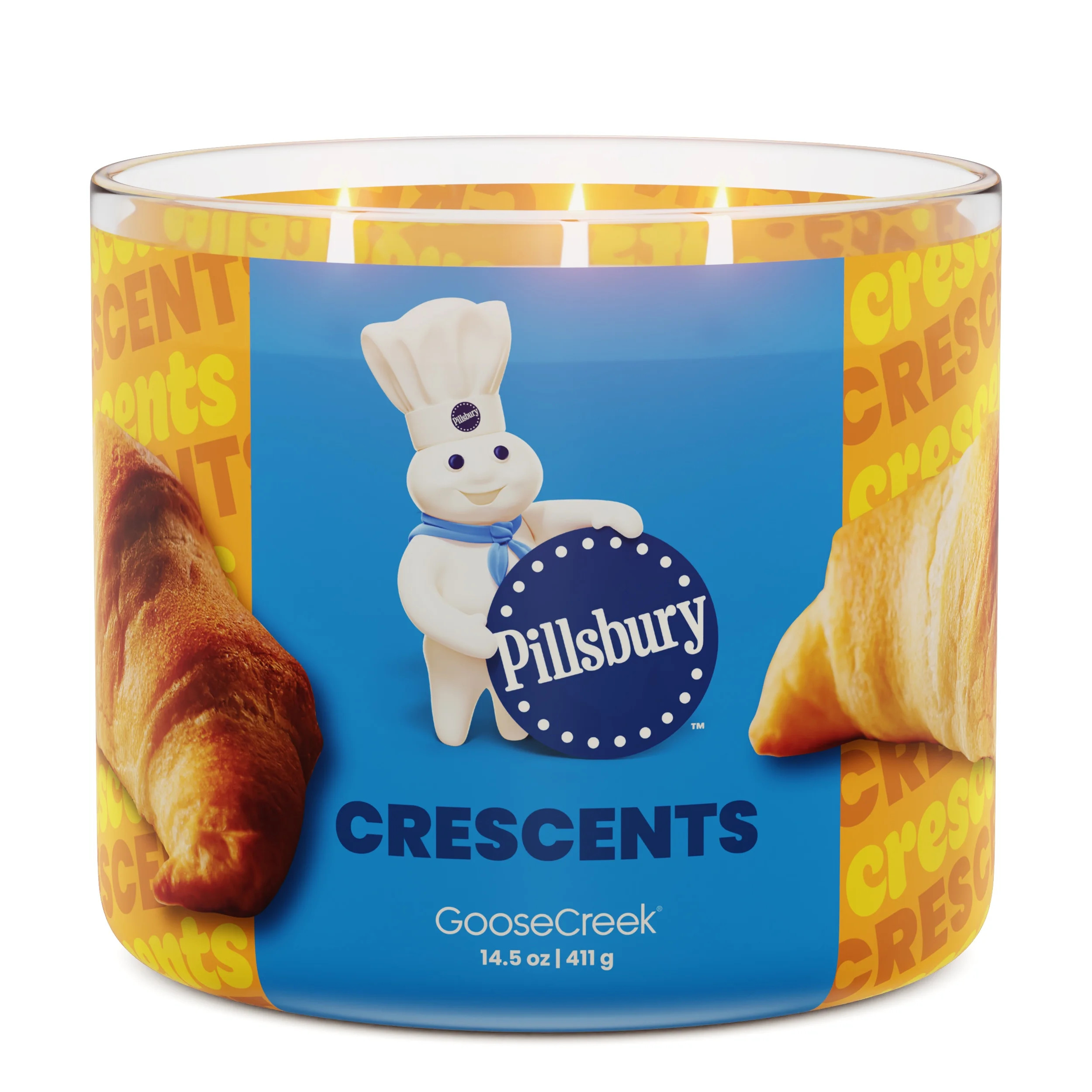 Goose Creek 3-Wick Pillsbury Crescents Scented Jar Candle, 14.5oz. - Walmart.com | Walmart (US)