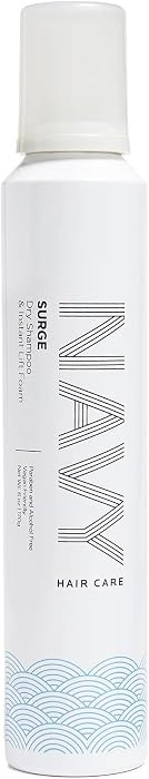 NAVY HAIR CARE Surge Dry Shampoo and Instant Lifting Foam | Non-Aerosol | 6 oz | Amazon (US)