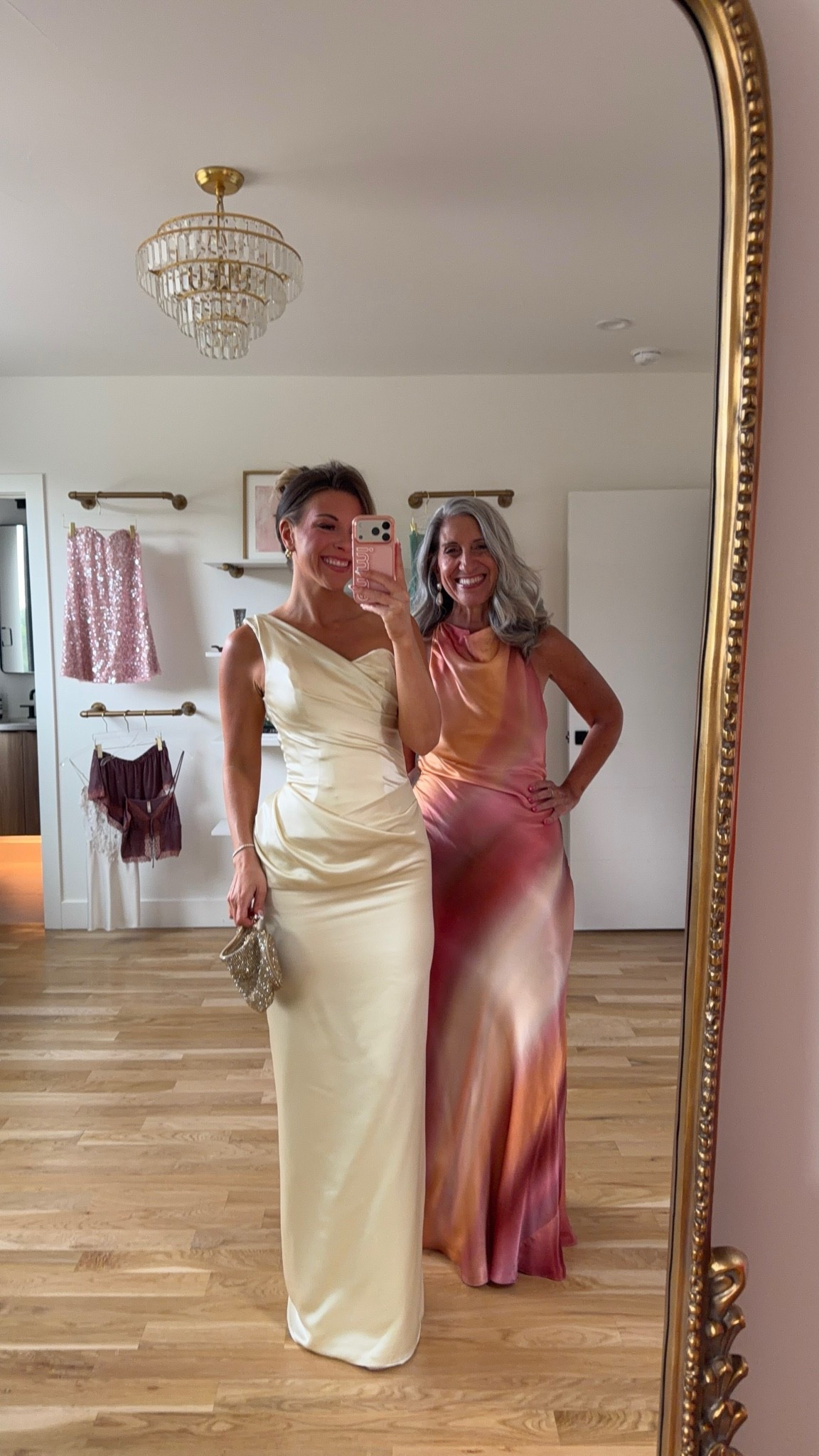 mom and me black tie formal wedding ivory one shoulder draped dress ombré pink orange satin dress 💐💍

electric picks code: emerson20

I normally wear a small/2

 mom wears a medium/6

mom & me dresses, wedding guest dresses, mother of the bride, mother of the groom, wedding guest outfit ideas, black tie, cocktail attire

#LTKU #LTKSeasonal #LTKWedding