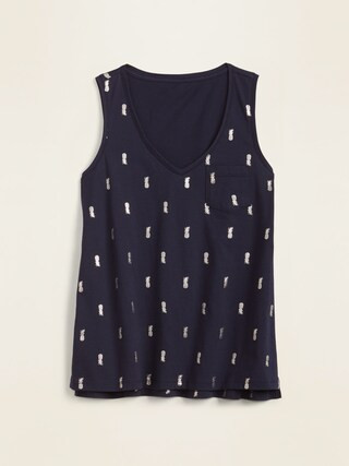 EveryWear Pineapple-Print Tank Top for Women | Old Navy (US)