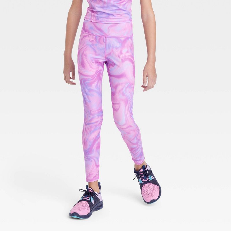 Girls' High-Waist Leggings - All in Motion™ | Target