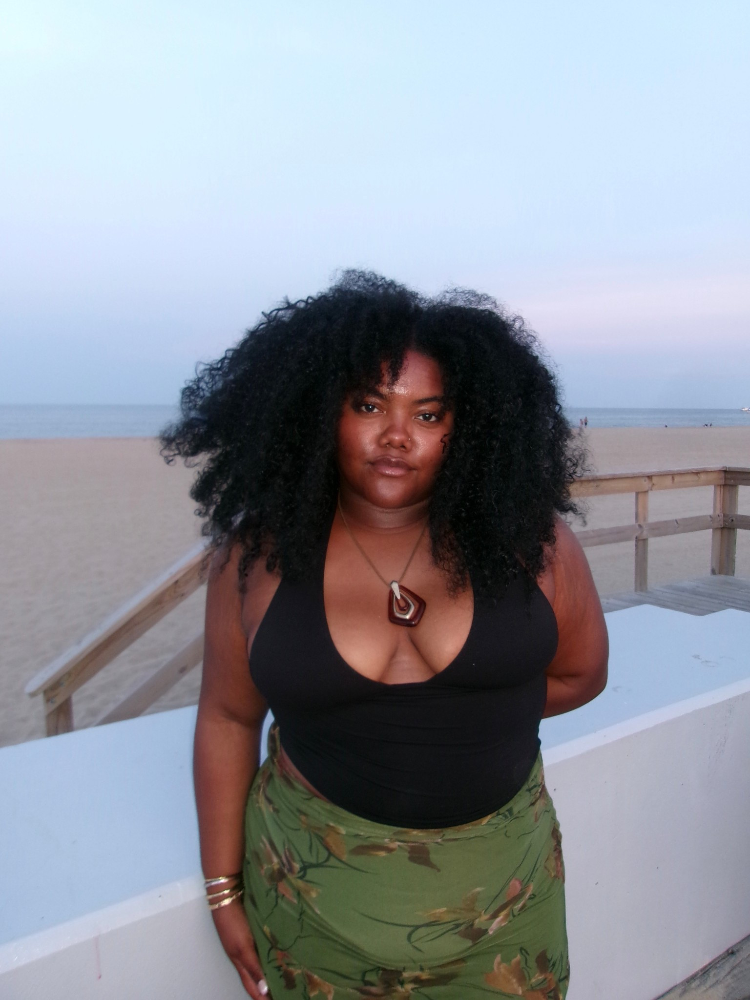 plus size beach outfit ! 
☀︎ skirt is actually a dress i use as a skirt 
☀︎ i personally sized down to a large for the halter!

#LTKPlusSize #LTKMidsize #LTKSeasonal