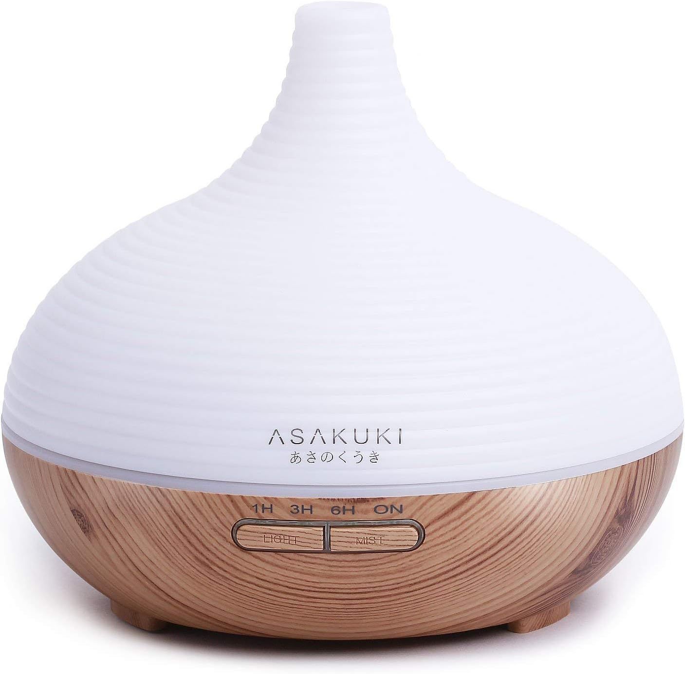 ASAKUKI 300ML Premium, Essential Oil Diffuser, Quiet 5-in-1 Humidifier, Natural Home Fragrance Di... | Amazon (US)