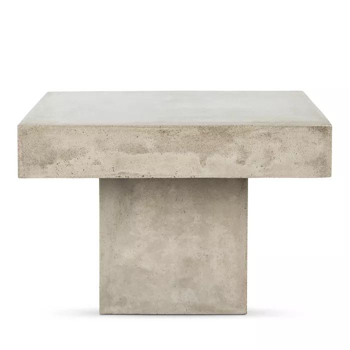 Tallen Indoor/Outdoor Modern Concrete Coffee Table | Bloomingdale's (US)