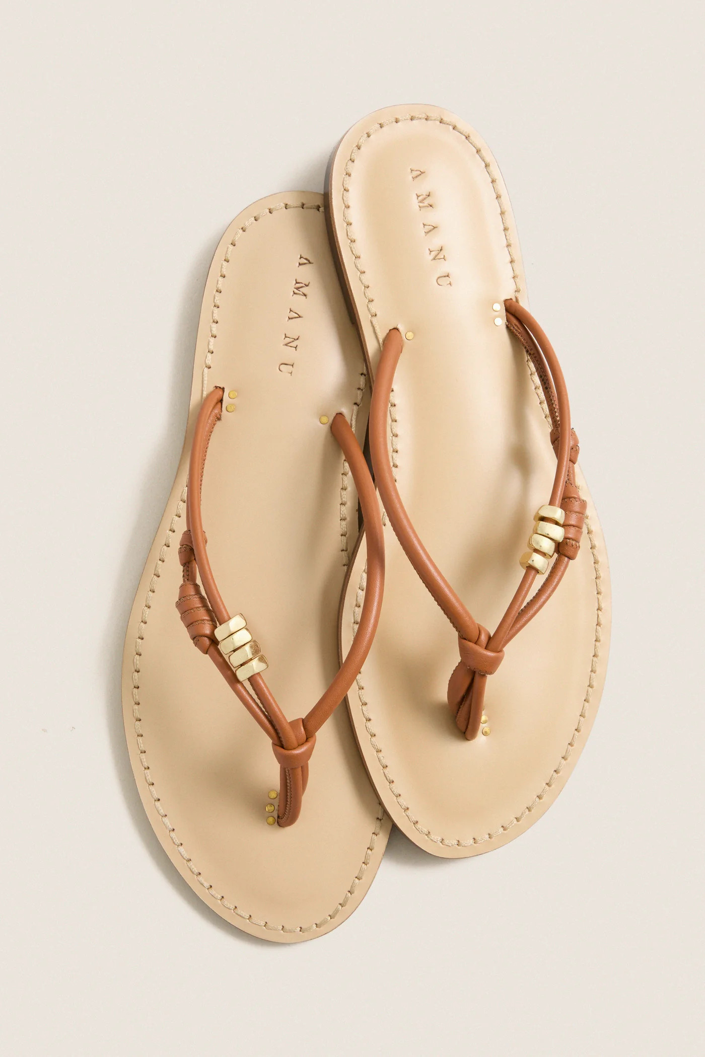 Cognac Kiwayu Sandals | Tuckernuck (US)