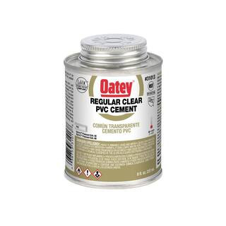 This item: 8 oz. Regular Clear PVC Cement | The Home Depot