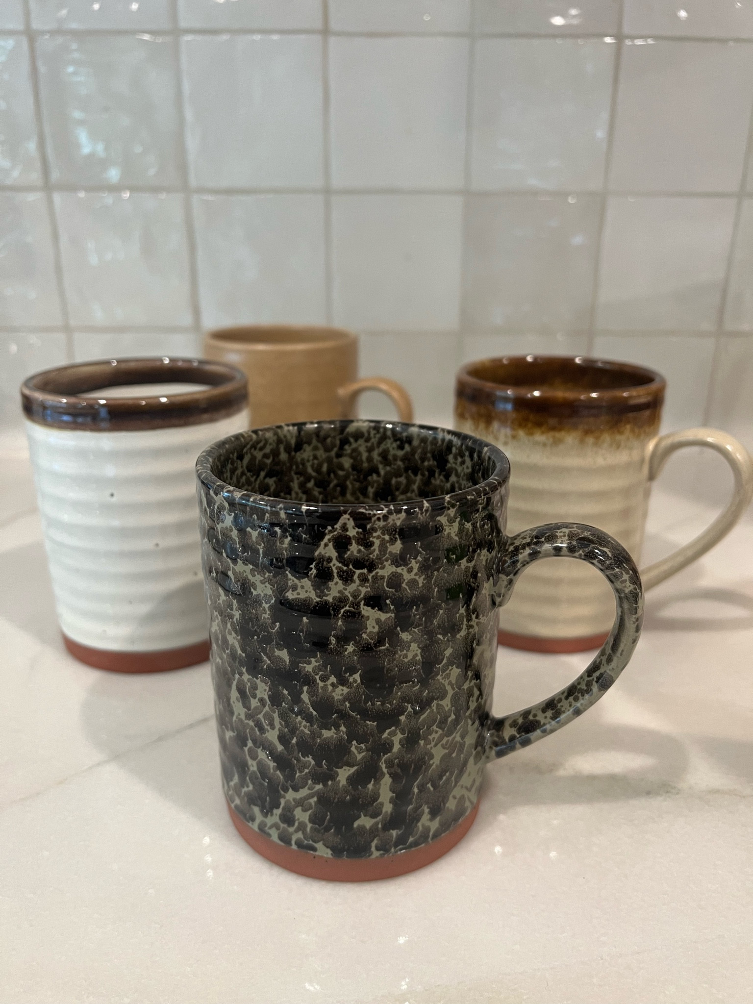 Set of 4 mugs / earthy modern organic home decor 

#LTKhome #LTKHoliday #LTKGiftGuide