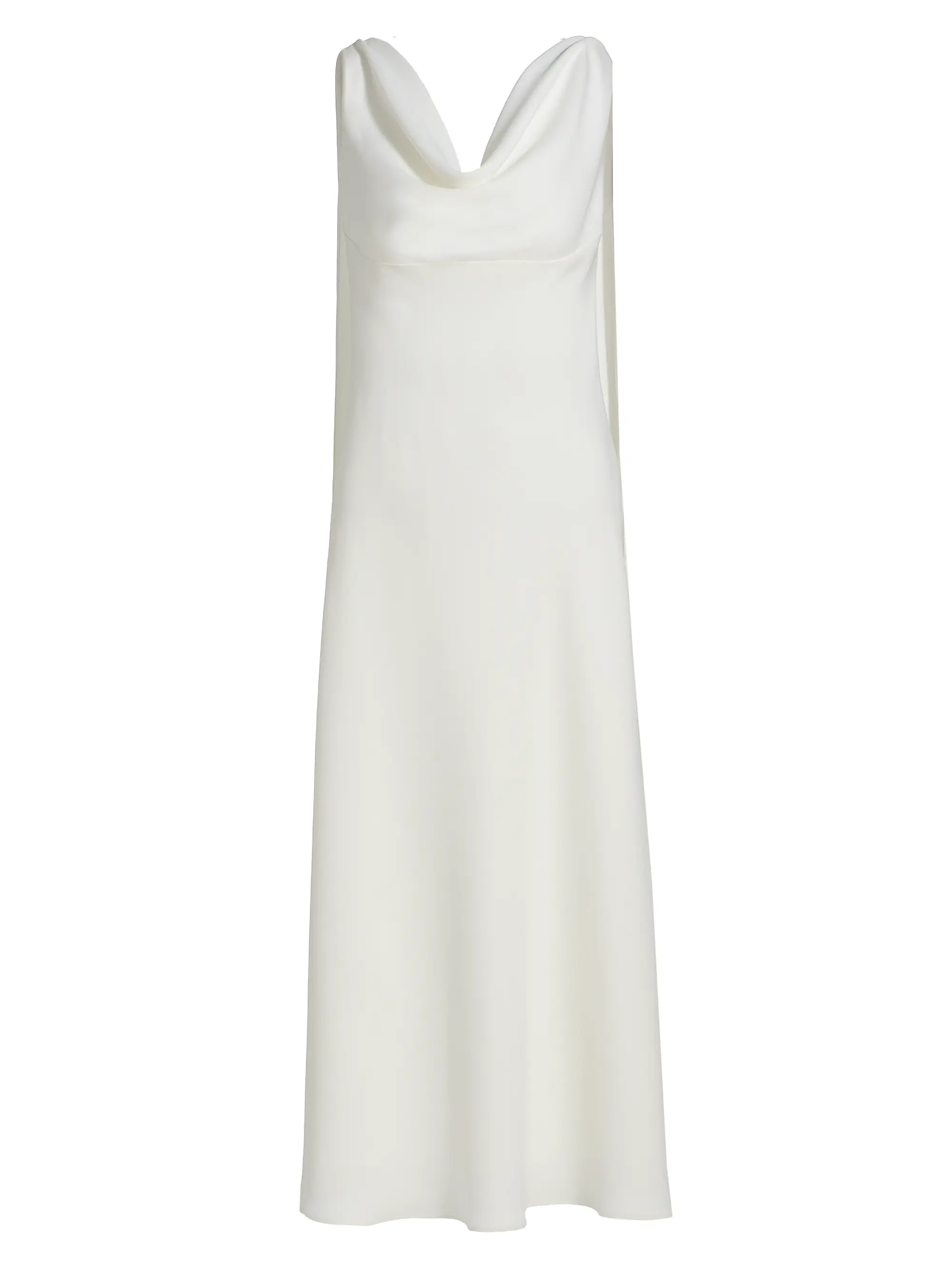 Draped Cowlneck Midi-Dress | Saks Fifth Avenue