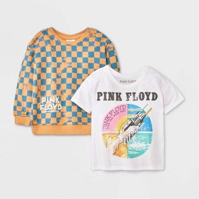 Toddler Boys' 2pc Pink Floyd Shirt Set | Target