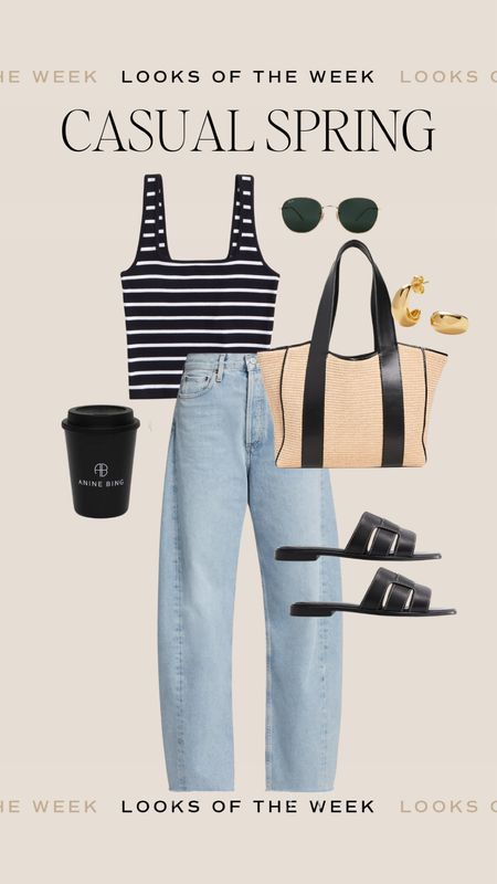 Casual spring outfit styled by Becky 