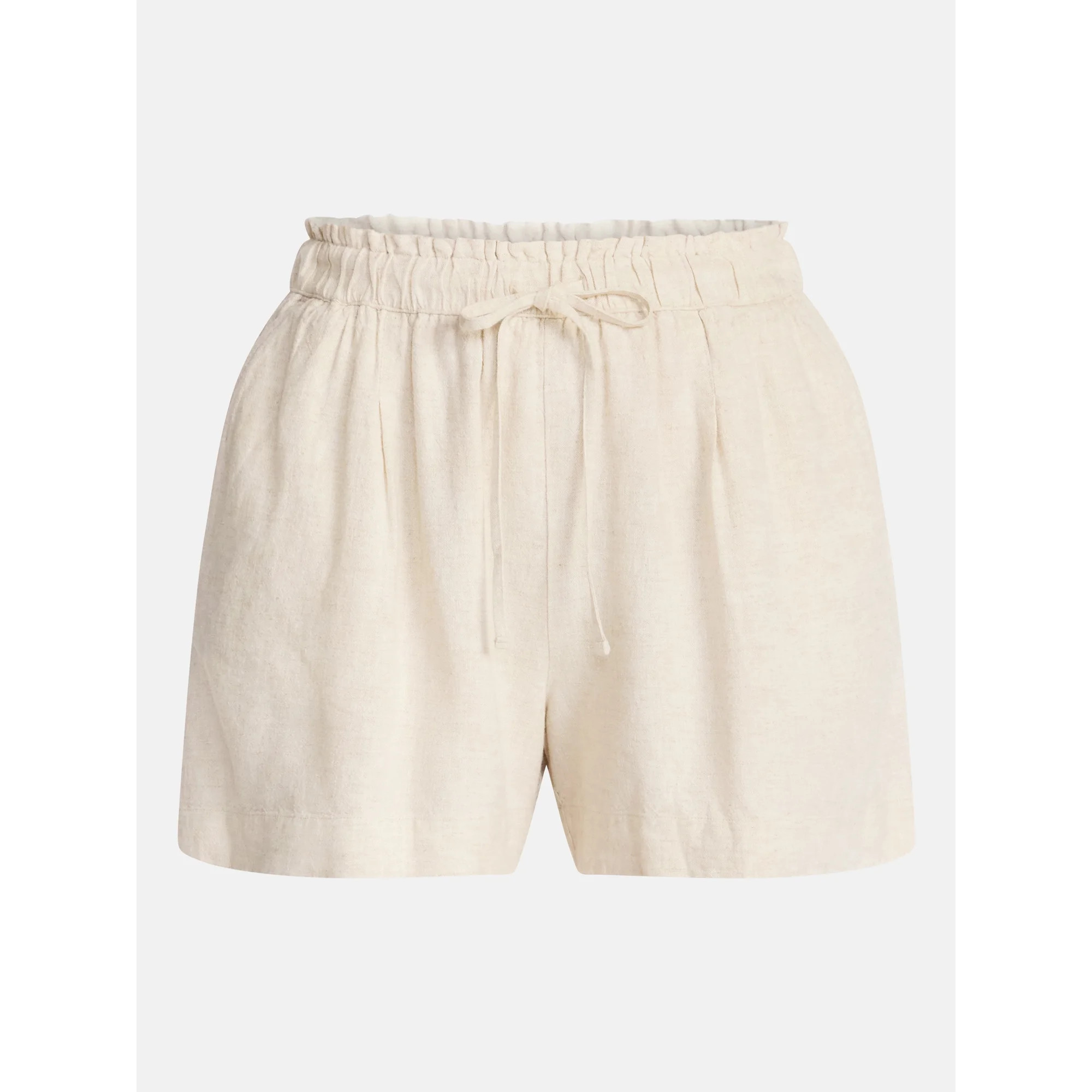 Time and Tru Women's Linen Blend Shorts, Sizes XS-XXXL | Walmart (US)