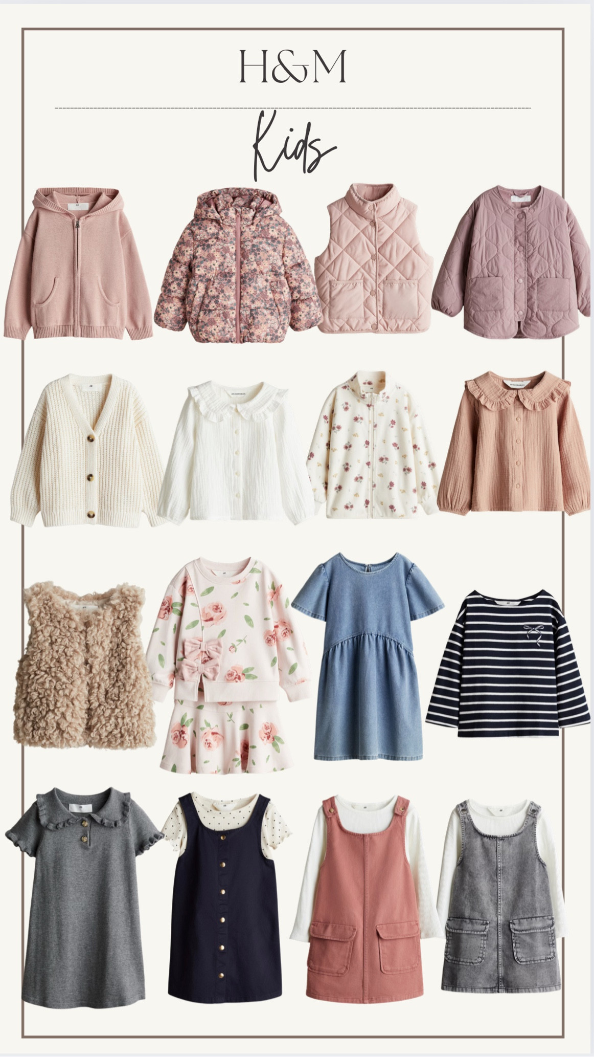 So many cute fall outfits for the upcoming season! H&M has affordable prices and some adorable outfits! 

#kidsclothes #outfit #ootd #toddleroutfit 

#LTKKids #LTKBaby #LTKFindsUnder50