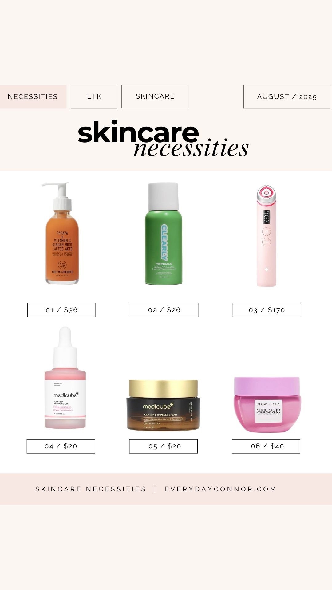 
These products have been working overtime for my combo, breakout-prone skin



Vitamin c mask, topicals, red light therapy, Sephora haul, skincare, acne prone skin, medicube, glow recipe, youth to the people, gel moisturizer, peptide serum, red light therapy device, glass skin

#LTKBeauty #LTKFindsUnder50 #LTKFindsUnder100