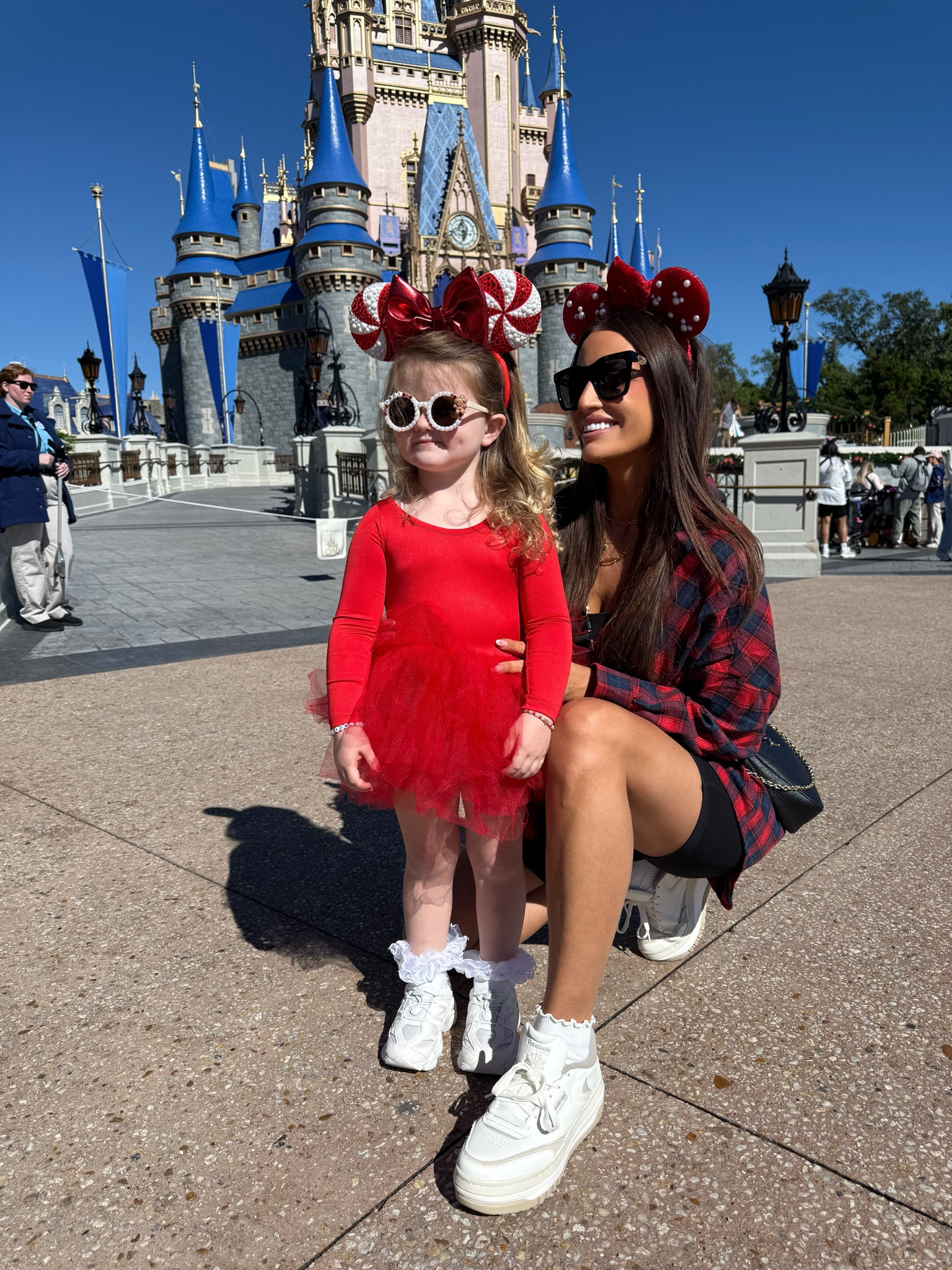 Disney outfit, Christmas, Minnie ears 

#LTKTravel #LTKKids #LTKHoliday