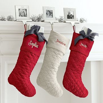 Quilted Christmas Stocking | Mark and Graham