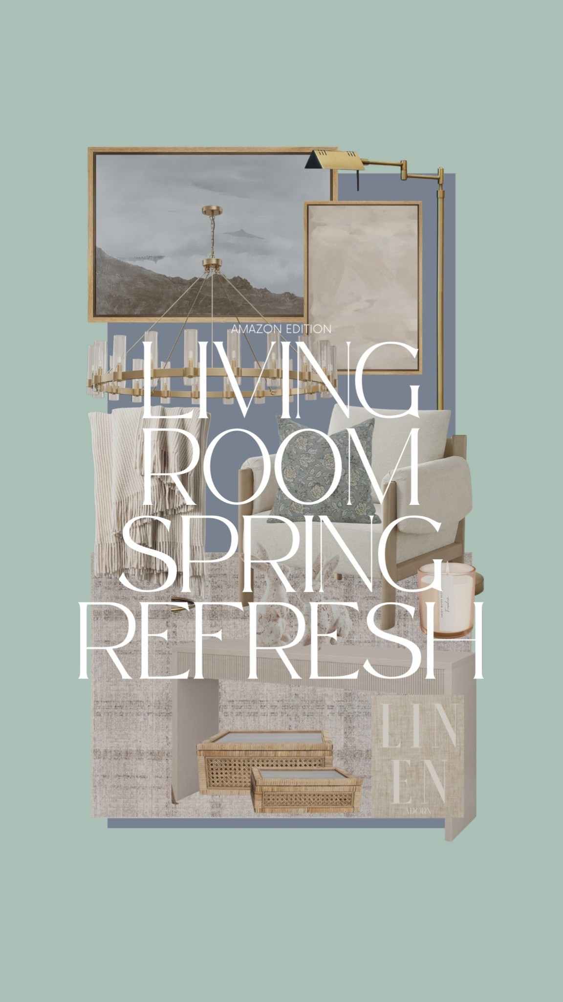My living room spring refresh picks. Simple, stylish pieces that instantly make the space feel fresh, inviting, and easy to live in.

#LTKHome #LTKSeasonal #LTKdayinmylife