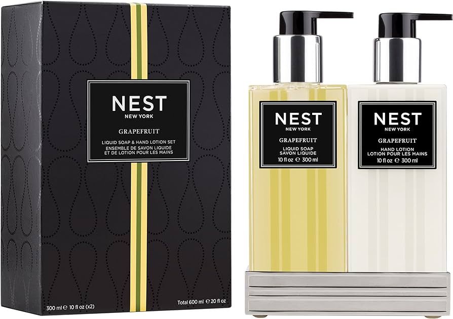 NEST Fragrances Grapefruit Liquid Soap and Hand Lotion Gift Set 10 Fl Oz (Pack of 2) | Amazon (US)