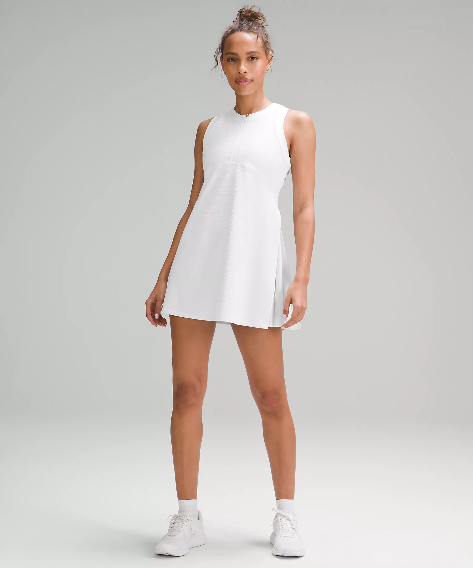 Grid-Texture Sleeveless Tennis Dress | Women's Dresses | lululemon | Lululemon (US)