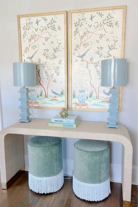 Console table, grandmillenial decor, coastal decor 

#LTKhome #LTKunder100 #LTKFind