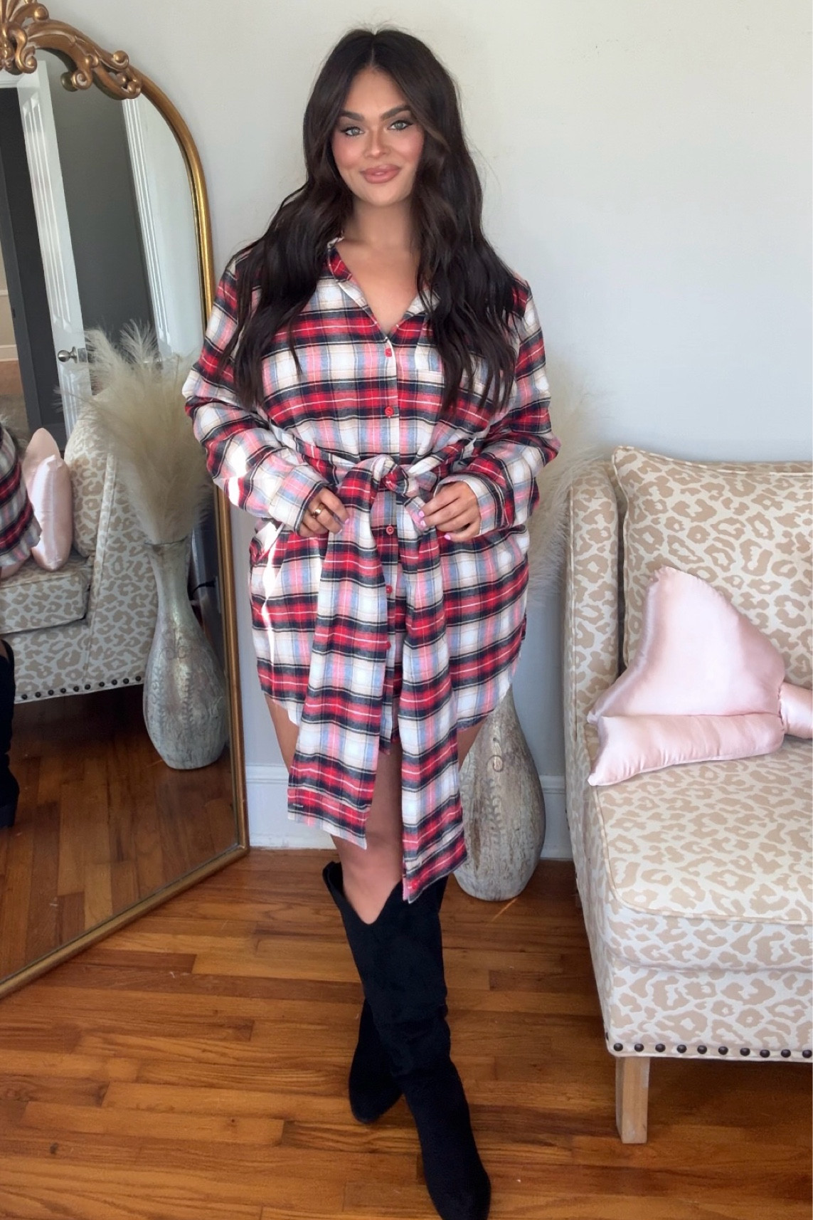 Holiday Outfit Option ❤️

Wearing a size XL in the dress and the boots ARW wide calf friendly!! I have 16.5 inch calves and I could easily pull them on! 

Holiday, Holiday Outfits, Seasonal, Holiday Outfit Inspo, Holiday Outfit Ideas, Thanksgiving Outfits, Holiday Dresses, Fall, Fall Fashion, Fall Style, Fall Inspo, Midsize, Midsize Outfit Inspo, Midsize Fashion 

#LTKMidsize #LTKHoliday #LTKStyleTip