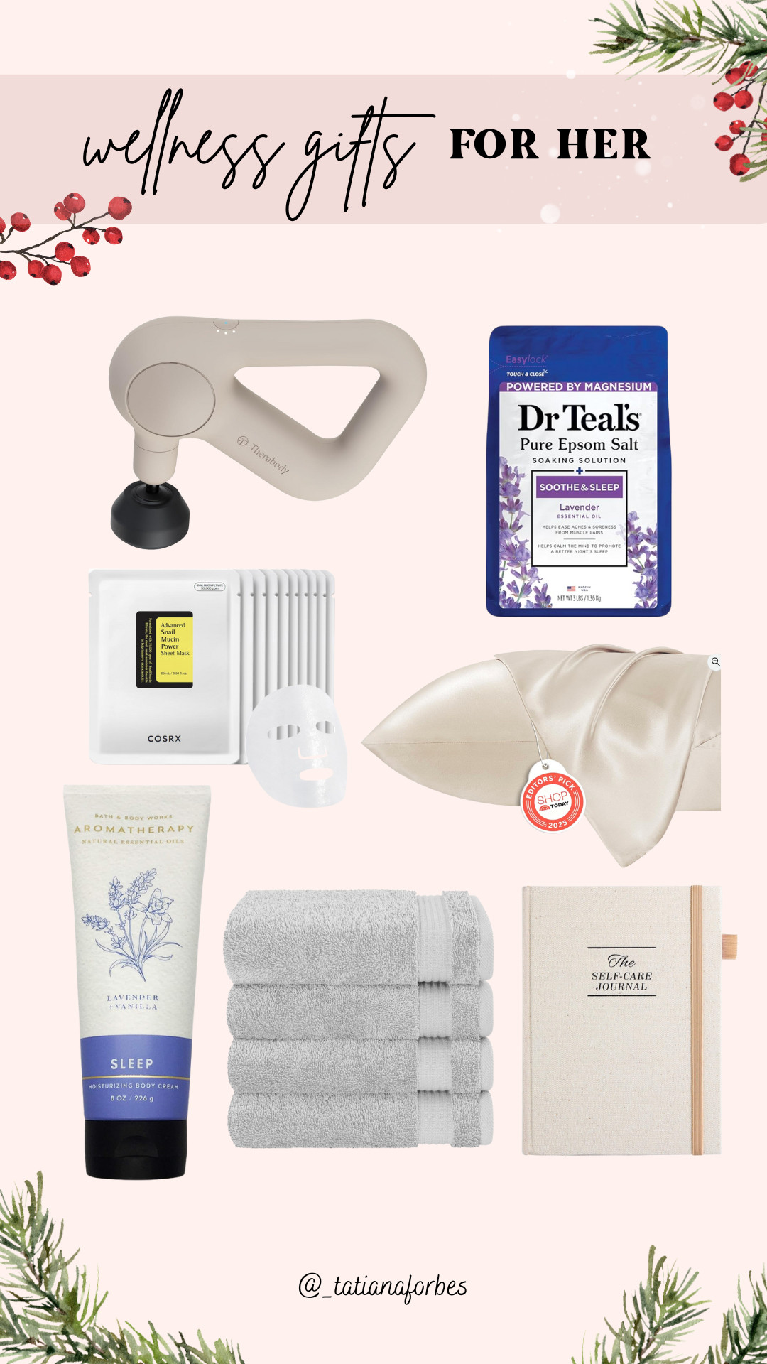 If “me time” is on your wish list this year… start here!

I rounded up my favorite wellness gifts for her. Everything from recovery tools and cozy towels to the little things that make slowing down actually feel good. Perfect for your best friend, mom, or honestly… yourself.

Think: post-run recovery meets Sunday reset vibes.

Linked here the full list before the Black Friday rush, and don’t forget to save this for gifting inspo later! 

 

#LTKselfcare #LTKGiftGuide #LTKCyberWeek