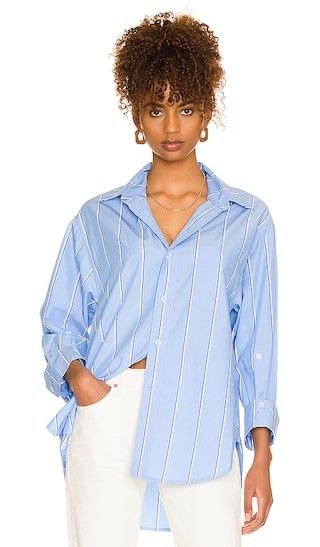 Kayla Shirt in Canyon Stripe | Revolve Clothing (Global)