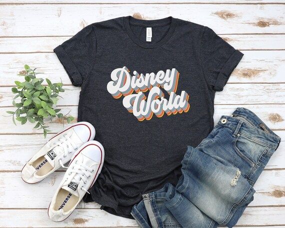 Disney World Retro T-shirt Disneyland Trip Shirt Disney | Etsy | Etsy (US)
